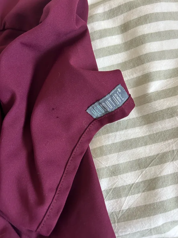 MedCouture Purple Scrubs Set - Image 3