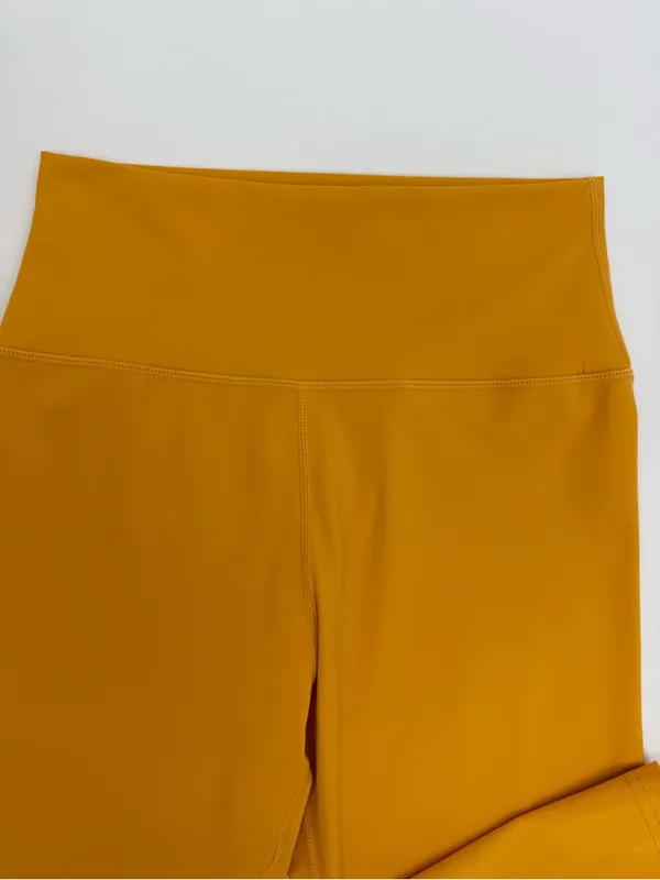 Daily Drills Go! High Rise Leggings Honey Gold Mustard Yellow - Image 7