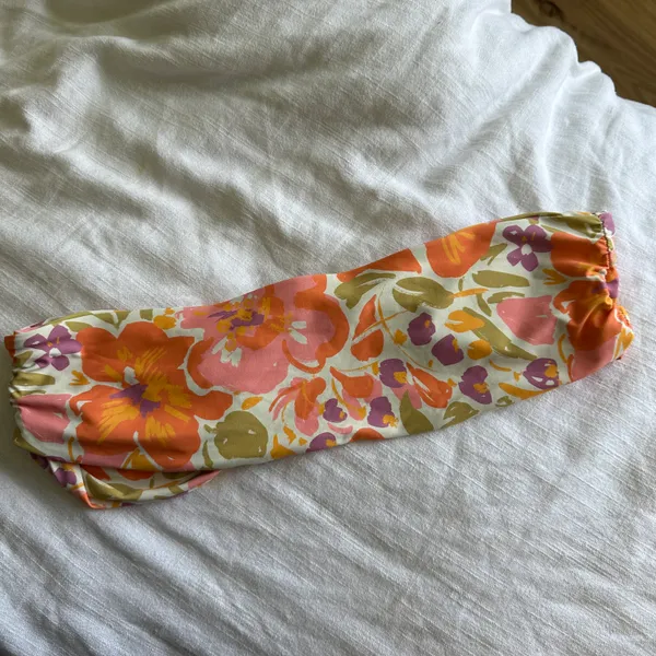 lele bandeau bikini top floral print - bloom - Image 6