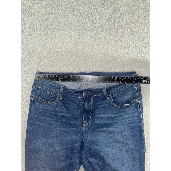 Old Navy Bootcut Jeans Women 10x31 Mid Rise Medium Wash Casual Preppy Chic‎ Boho - Image 3