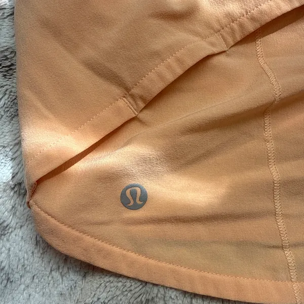 Orange Lululemon Shorts Speed Up 2.5" - Image 3