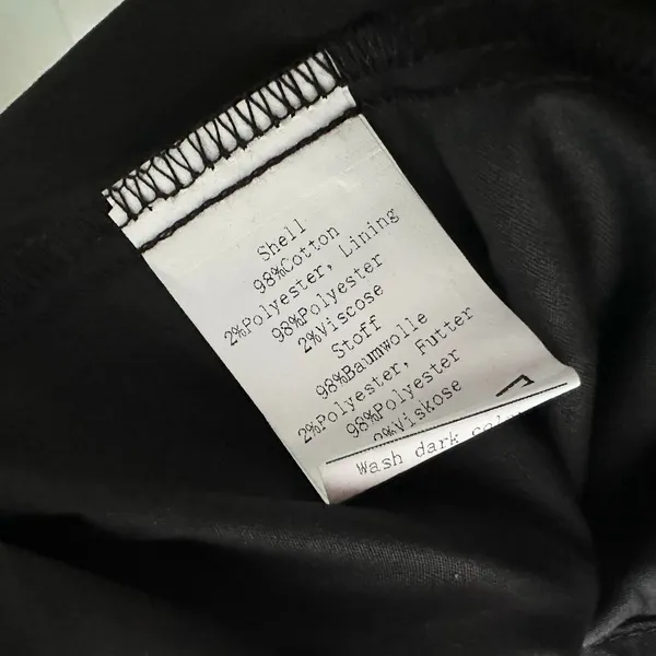 Scarlet Darkness NWT Black Red Cotton Corset Lace Up Gingham Trim Dress 2XL - Image 10