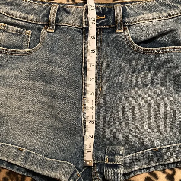 EUC PACSUN Shorts PacSun Janis Blue Denim Mom Shorts Women’s Size 28 - Image 11