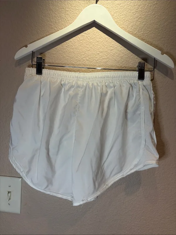 Varsity Cheer Women’s White NCA Lined Shorts Size Medium Cheerleader - Image 5