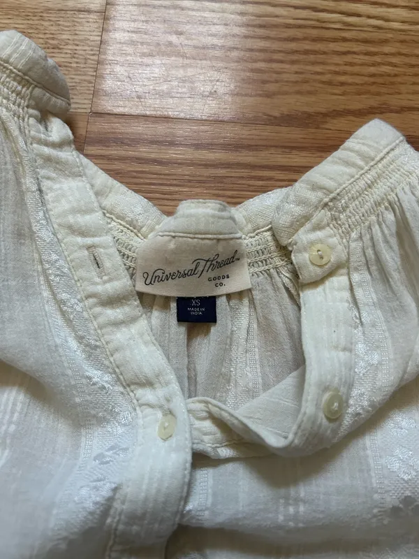 White/cream blouse - Image 2