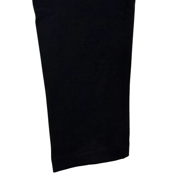 Vince Womens Pants Ponte Knit Skinny Stitch Front ‎ Faux Zip Pockets Black 8 NWT - Image 4