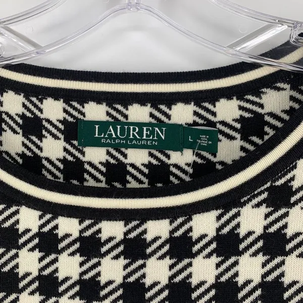 Lauren Ralph Lauren Long Sleeve Sweater Dress - Image 3