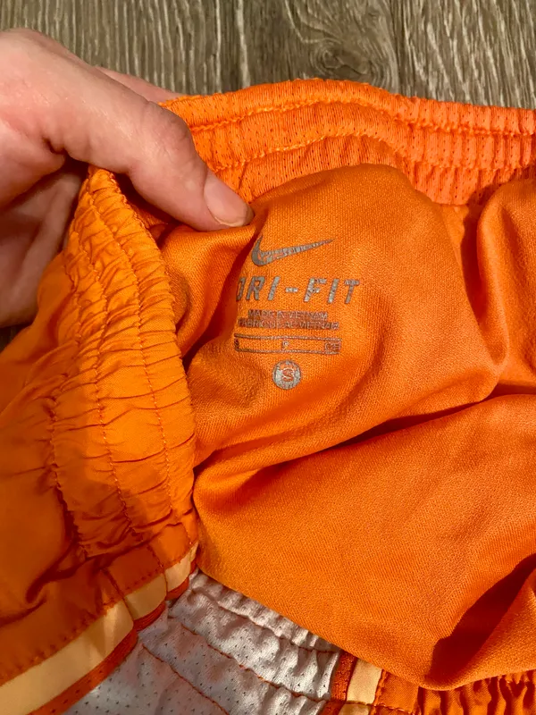 Nike Orange Gym Shorts - Image 3