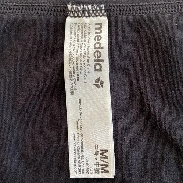 Medela Easy Expression Hands Free Pumping Bra Black Size M - Image 6