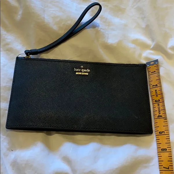 Kate Spade black wristlet. - Image 2