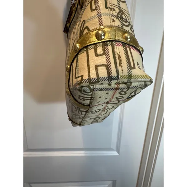 Coach Heritage Tattersall Poppy Graffiti/Pop-Art Tote - Image 4