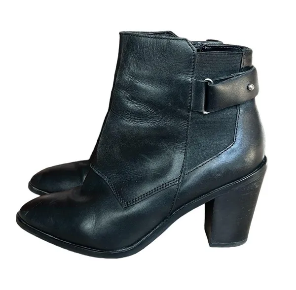 ASOS Effina Leather Ankle Boots - Image 8