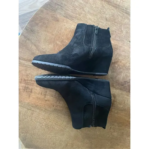 Alex Marie | Shoes |Boots-ankle Genuine Black Suede Size 7M - Image 4