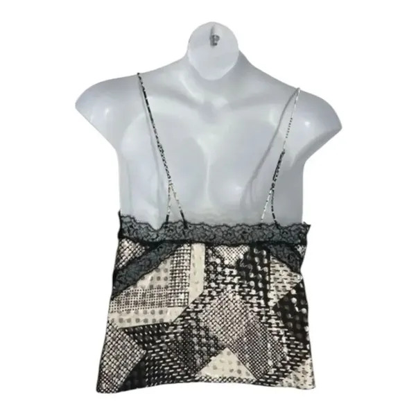 Victoria's Secret Black Satin Tank Top Size XL Sleep Cami Pajama Top Shirt - Image 5