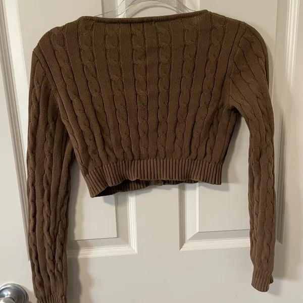 BRANDY MELVILLE CROPPED CARDIGAN - Image 4