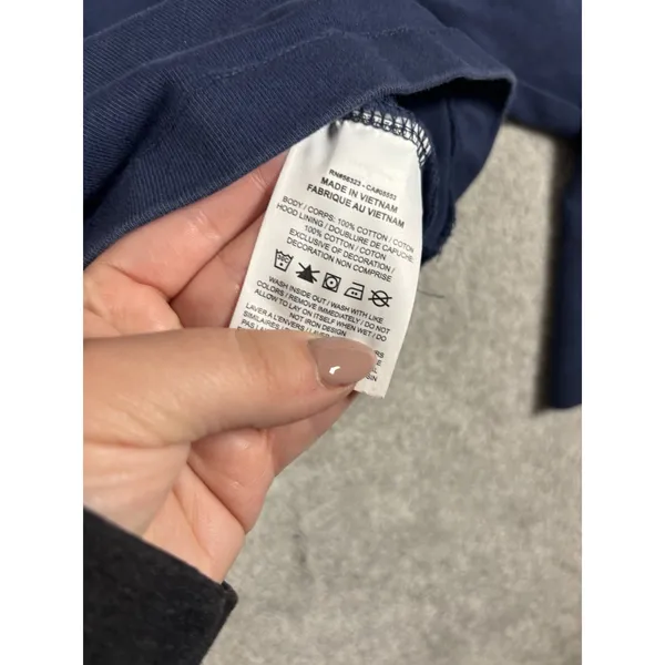 Nike Hoodie Womens Cropped Wide Sleeve Sweatshirt Jersey NSW Nike Sportswear S - Image 7