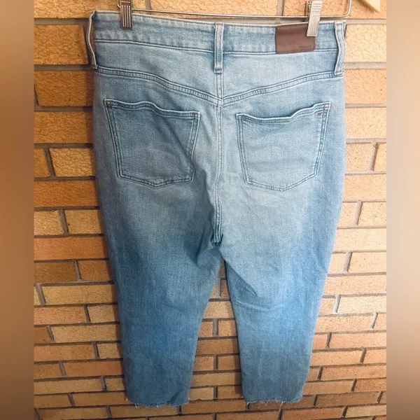 Madewell The Curvy Perfect Vintage Jean in Coffey Wash: Worn-In Edition Size 28 - Image 4