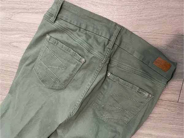Seven7 Olive Skinny Women's Jeans - Image 3