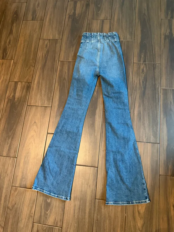 Free People We The Free High-Rise Flare Jeans - Image 8