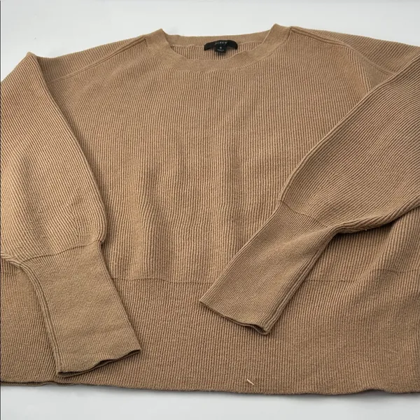 J. Crew Tan Ribbed Knit Sweater - Image 10