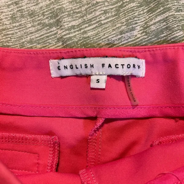 English Factory Hot pink shorts - Image 4