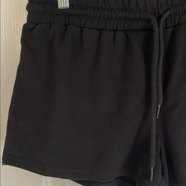 Disney Blue and Black Athletic Shorts with Stitch Design - Image 3