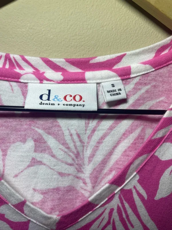 d.co Pink Floral Maxi Dress - Image 4