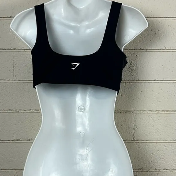 Gymshark Black Sports Bra size M - Image 6