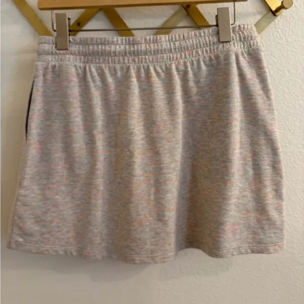 NWT Lilly Pulitzer Zia Beach Walk Skirt Heather Gray Knit Skirt Medium - Image 8