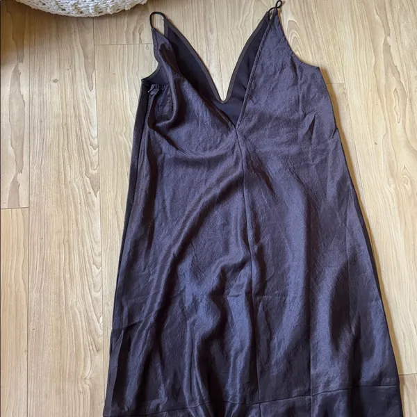 Madewell Satin Sleeveless Maxi Slip Dress - Image 4