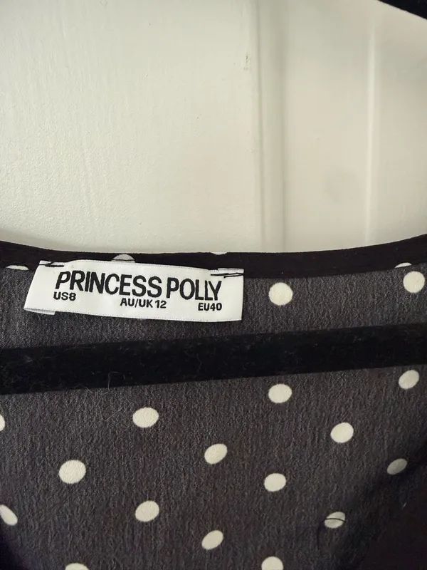 Princess Polly polka dot going out top - Image 6