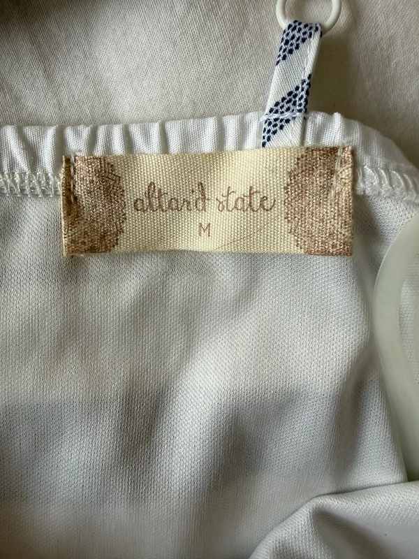 Altar'd State Blue and White Striped Pocket Sundress - Image 5