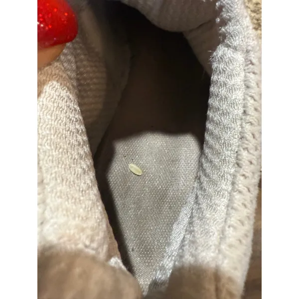 Women's Adidas Cloudfoam Athletic Shoes Beige White Size 8.5 - Image 9