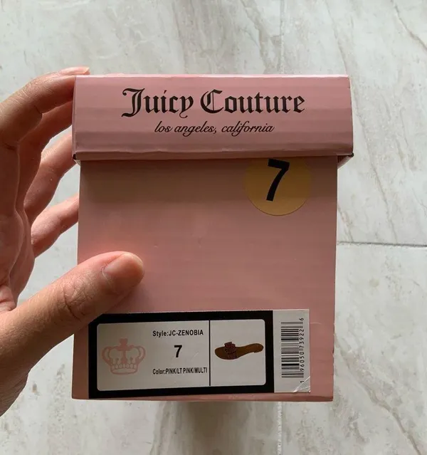 Juicy Couture pink sandal - Image 6