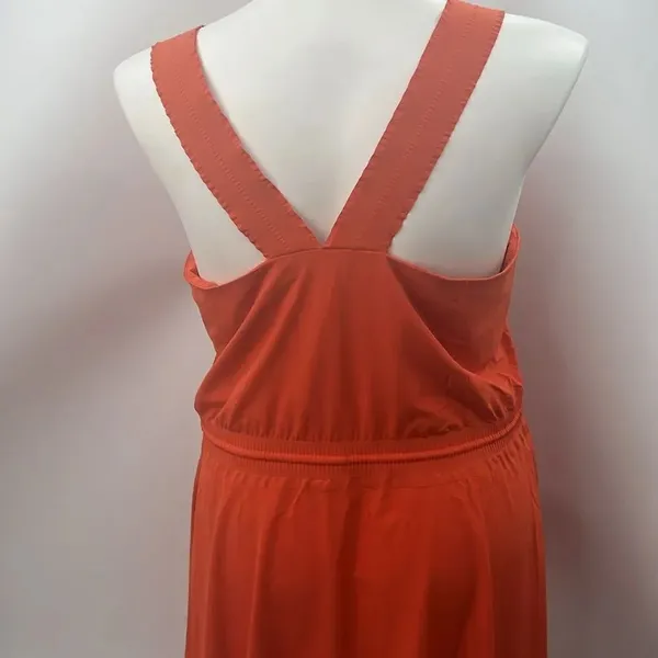 Athleta orange savanna strap athletic dress XL - Image 8