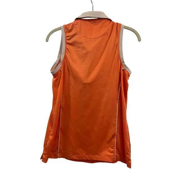 Peter Millar medium women's tank UPF‎ orange coral - Image 3