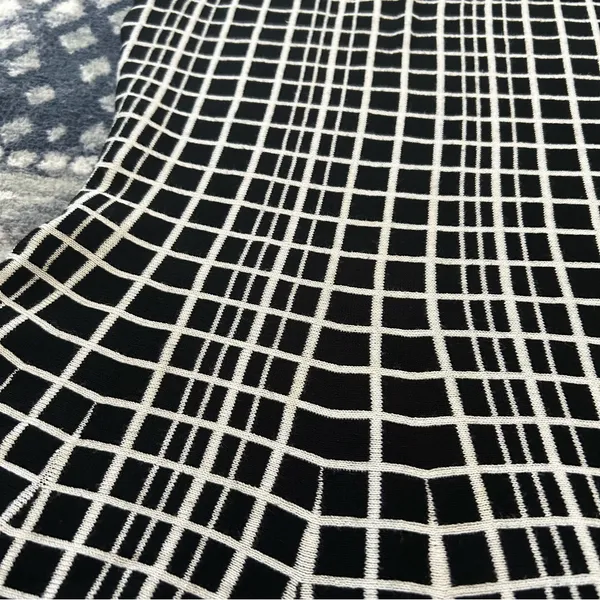 The Limited Checkered Windowpane Sweater Dress Womens Small Office Fall - Image 8