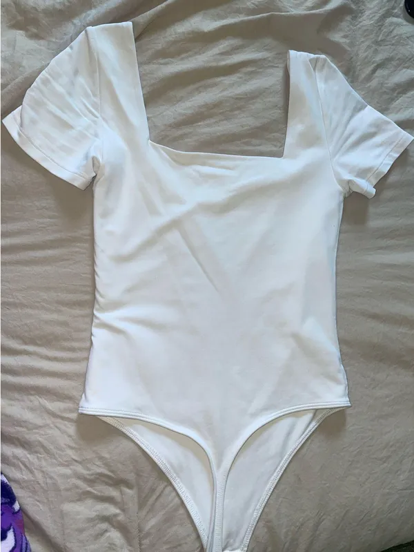 White Aritzia Bodysuit Babaton - Image 4