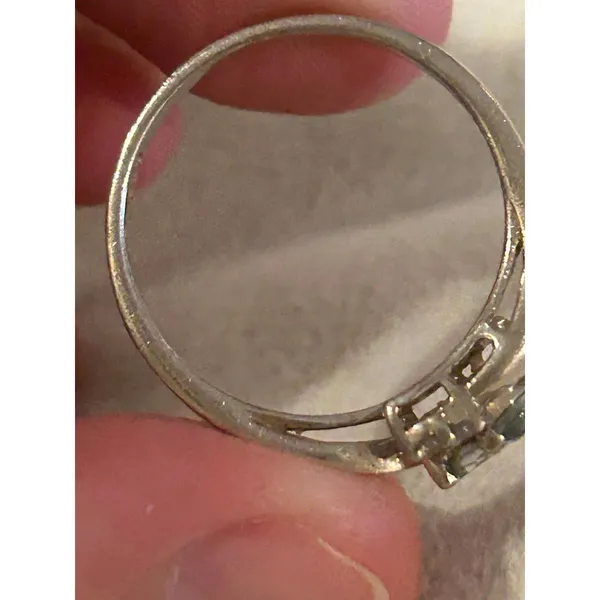 ring band sterling silver 925 beautiful unique size 9.25 - Image 6
