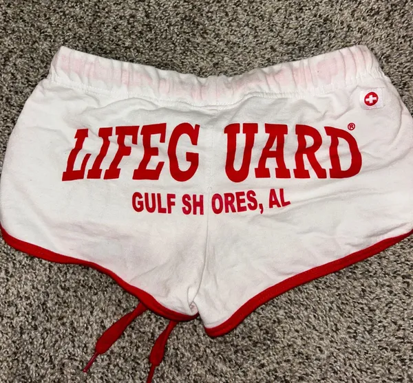 Lifeguard Shorts White - Image 3