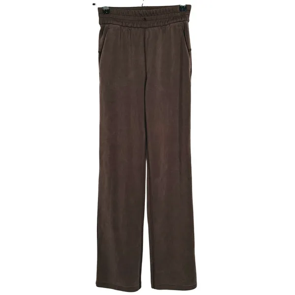 Lululemon Softstreme High-Rise Pant Size 0 Espresso Brown Lounge Yoga Travel - Image 3