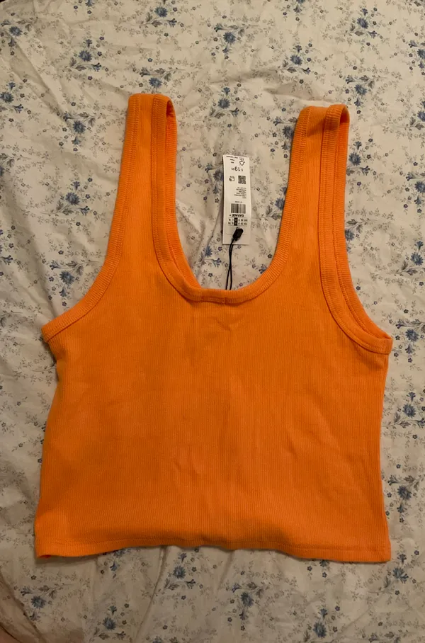Garage Cute Orange Tank - Image 2