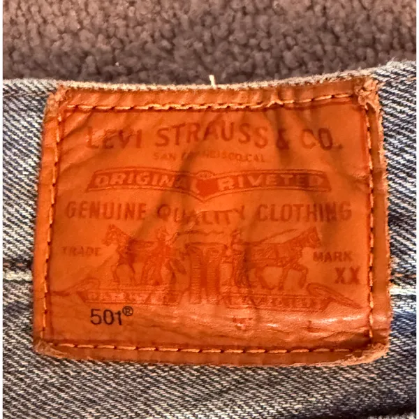 Levis 501 Big E Jeans Size 27 Relaxed Womens Boyfriend Size 6 Comfort - Image 8