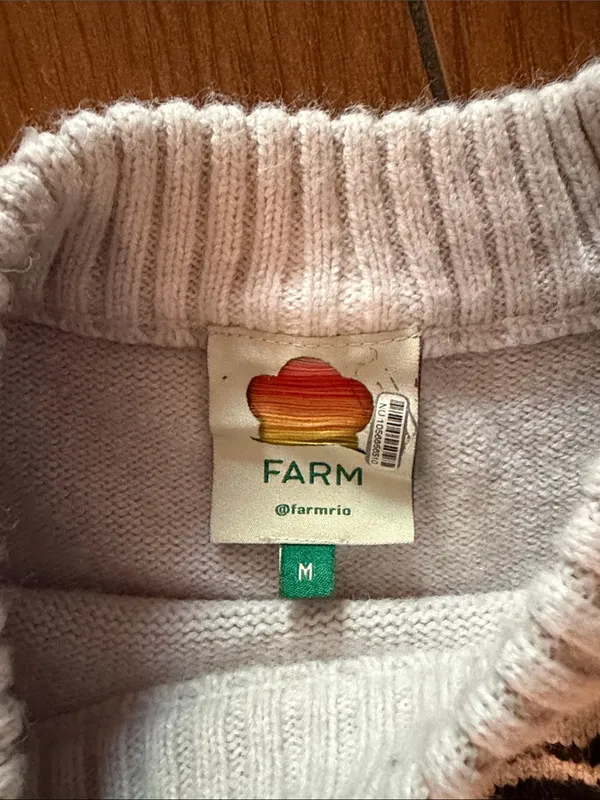 FARM Rio Surrel Garden Knit Sweater Dress - Image 3