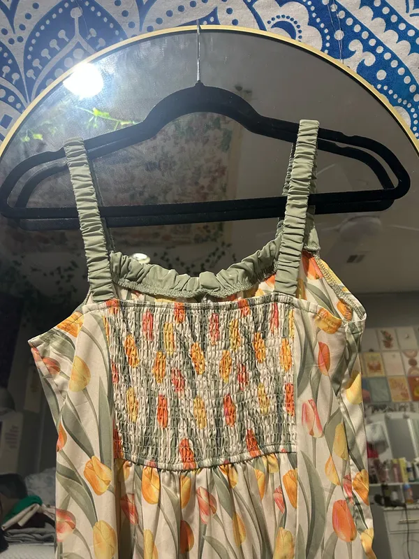 Shein Maxi Dress Floral - Image 3