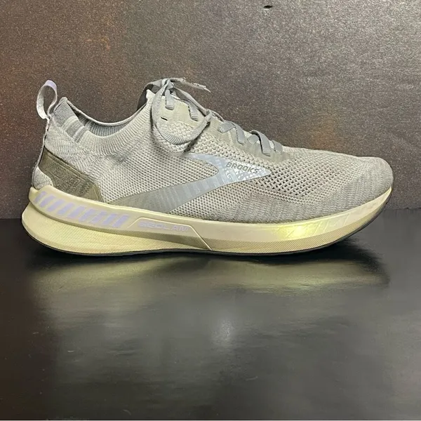 Brooks Bedlam 3 Women's Gray Knit Running Shoes 1203301B083 Size 9B - Image 6