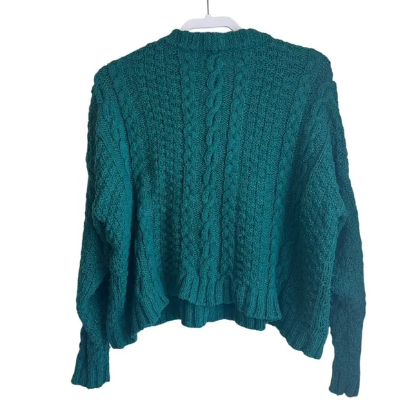 Aerie Teal Sweater - Small - Image 2