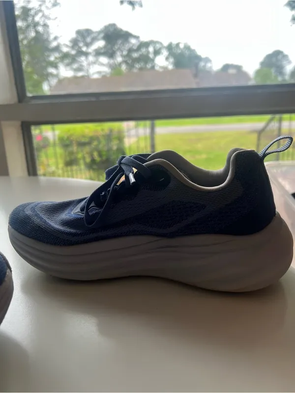 Avia Women's Size 6.5 Comfort Performance Sneakers Blue White Thick Foam Trainer - Image 10