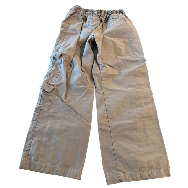 Motel‎ Size Small Women Carge Wide Leg Khaki Tan Brown Pants Y2K Trouser - Image 6