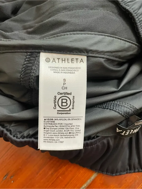 NWT ATHLETA Rise Pant Pantalon Rise in Black Adjustable Athletic Sz S 💛🎀 - Image 12